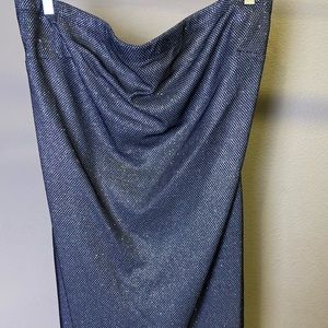 Glitter Strapless Dress
